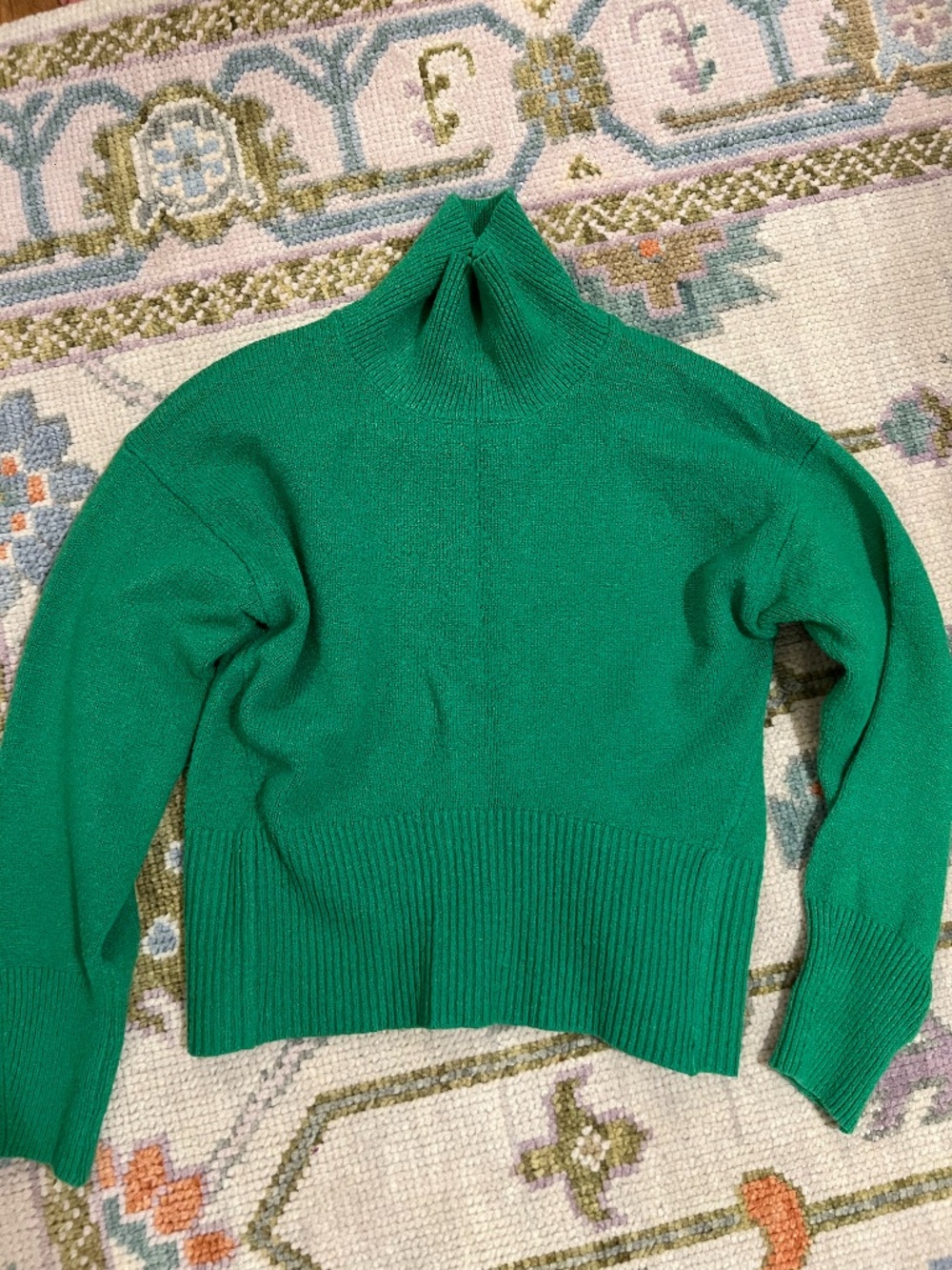high neck sweater